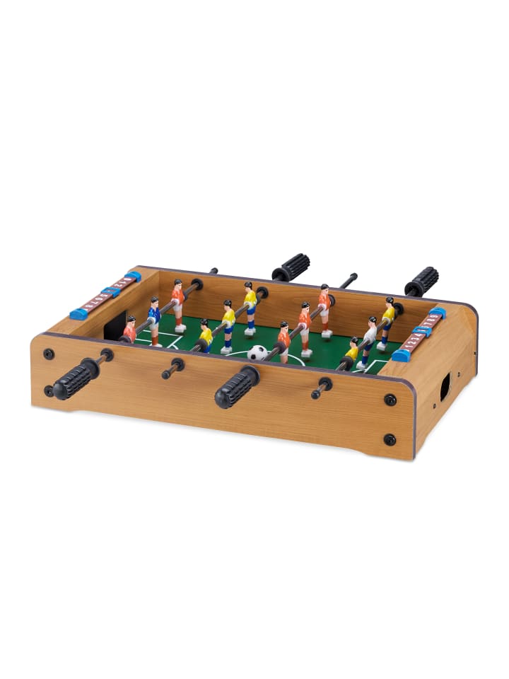 relaxdays Tischkicker in Grün/Braun - (B)51x (H)11 x (T)50 cm günstig kaufen onesize