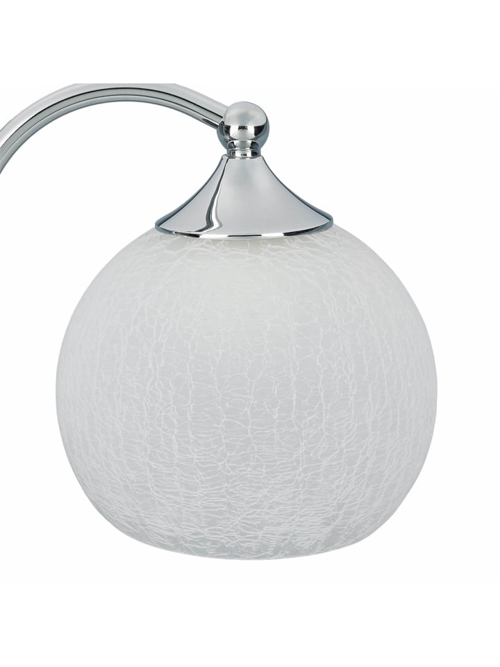 Licht-Erlebnisse Wandlampe in Chrom Weiß günstig kaufen onesize