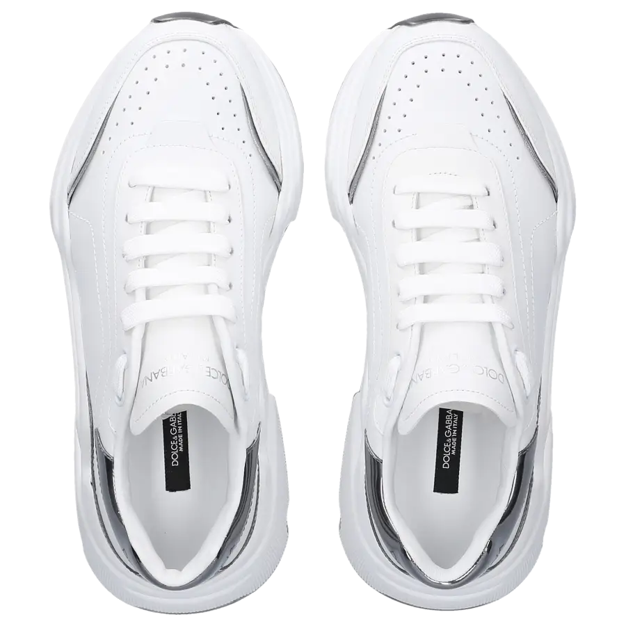 Dolce & Gabbana - Sneaker low DAYMASTER Kalbsleder - grau