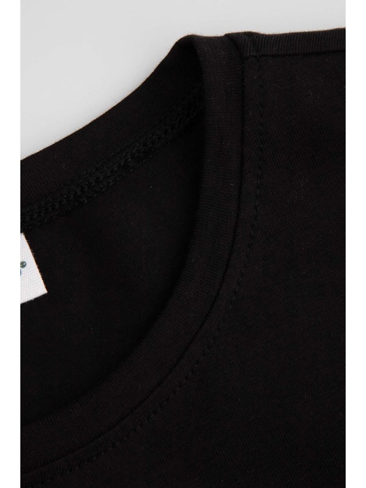 Coccodrillo T-Shirt mit kurzen Ärmeln in schwarz günstig kaufen