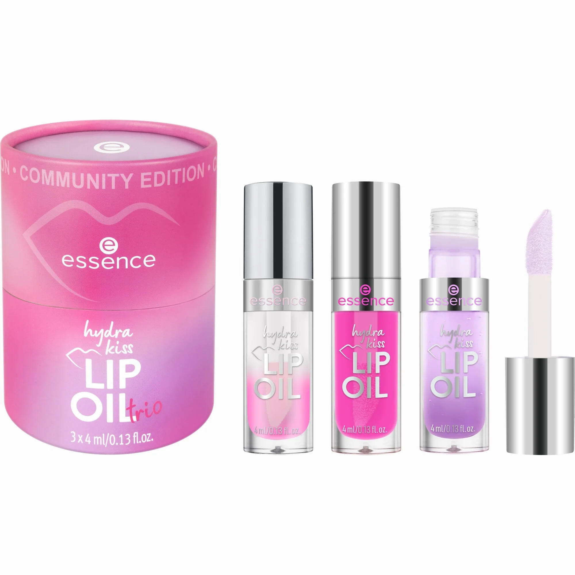 Set de machiaj pentru buze HYDRA KISS LIP OIL TRIO - Luciu de buze