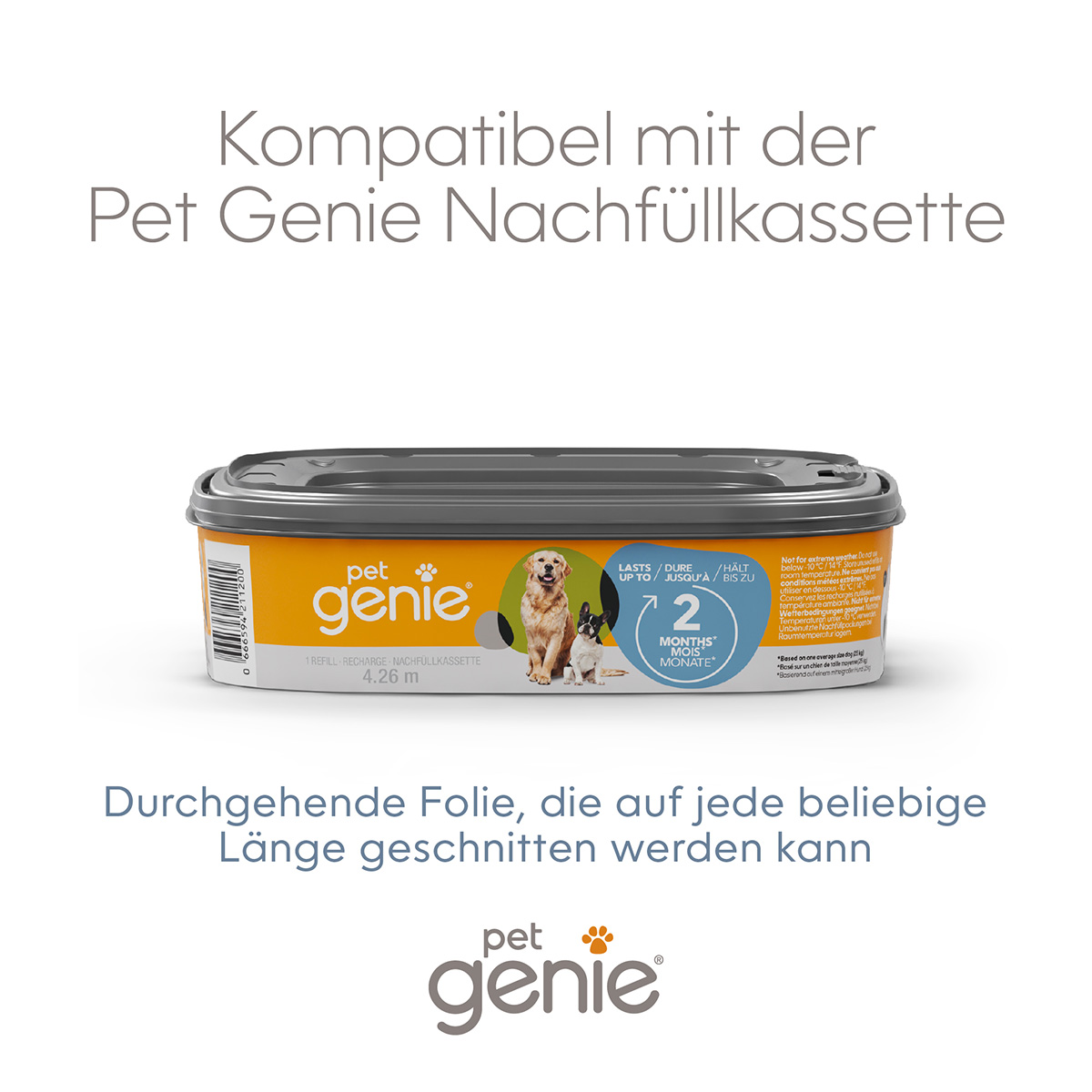 Pet Genie Hundekot Entsorgung Eimer günstig kaufen bei ZooRoyal