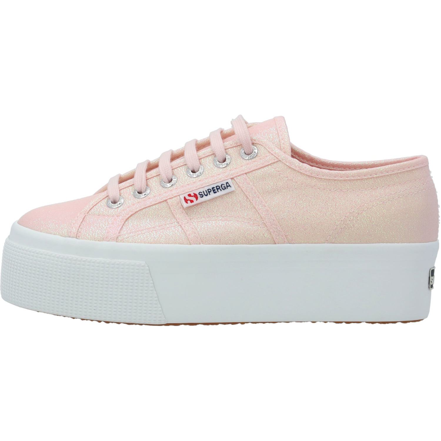 Superga 2790 Lame S61174W, Schnürschuhe, Damen, pink ish iridesscent