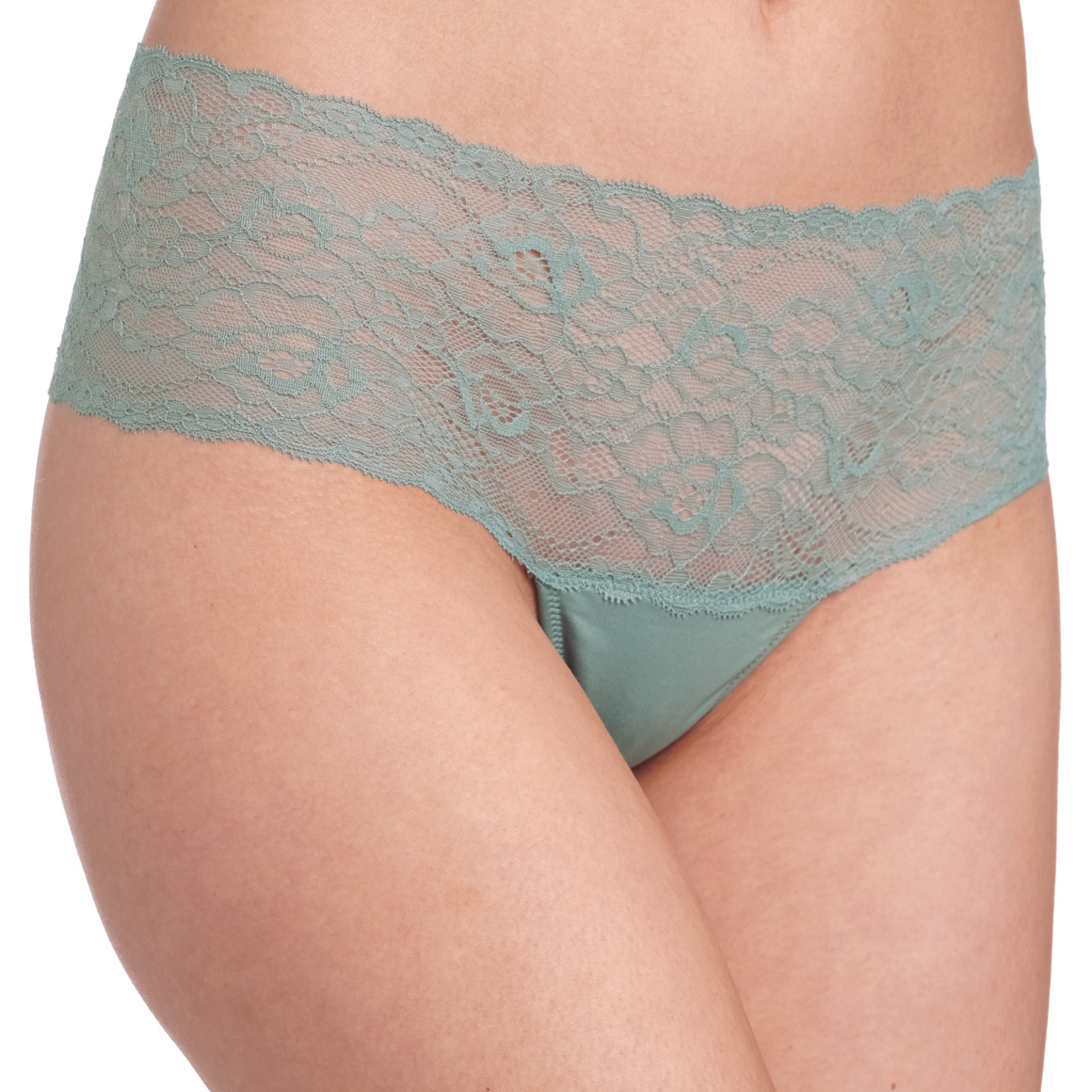 2 Damen Strings aus Spitze