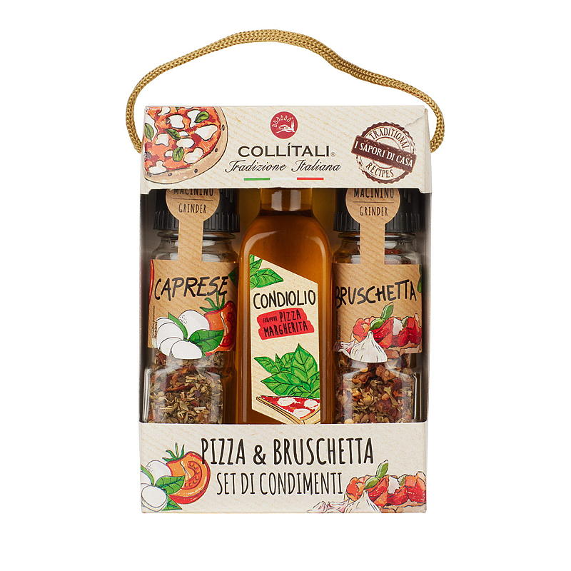 Lea Gavesett 3-pk pizza & bruschetta