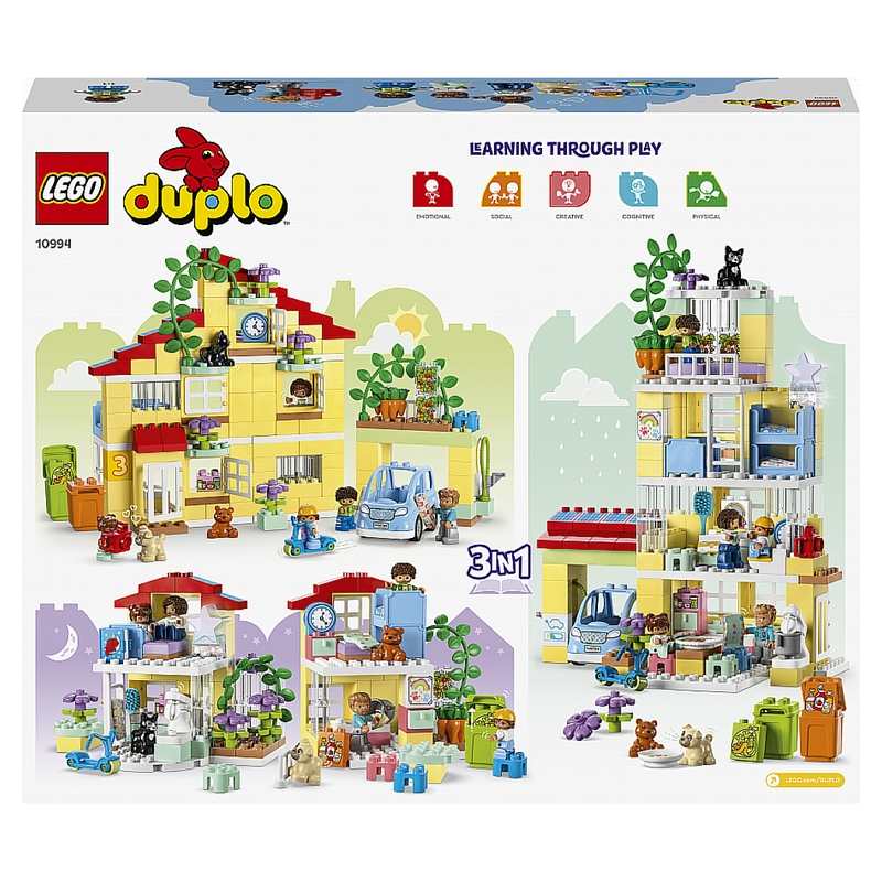 10994 La maison familiale 3-en-1, LEGO Duplo