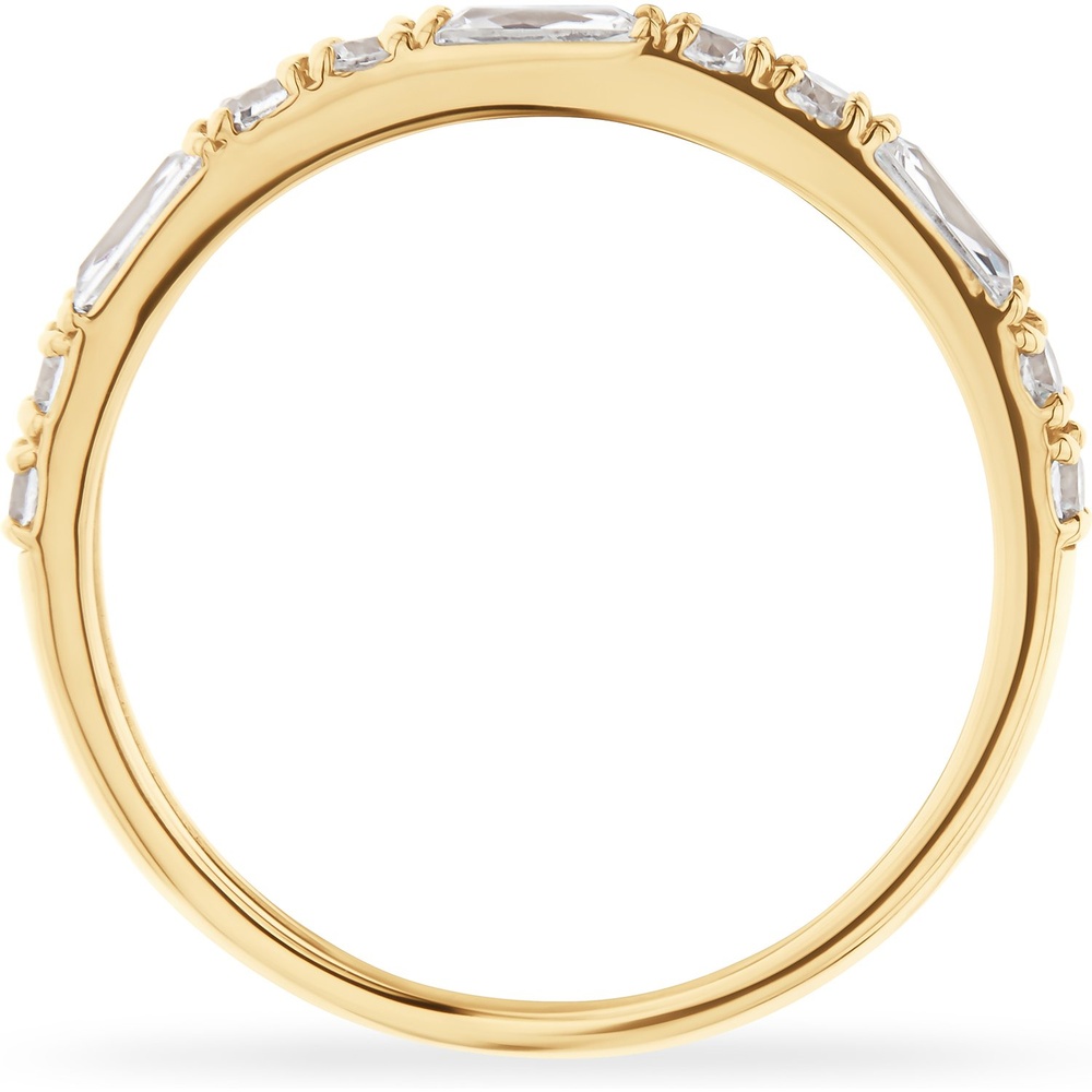 FAVS Bague pour femme 375 Or jaune or jaune Bague