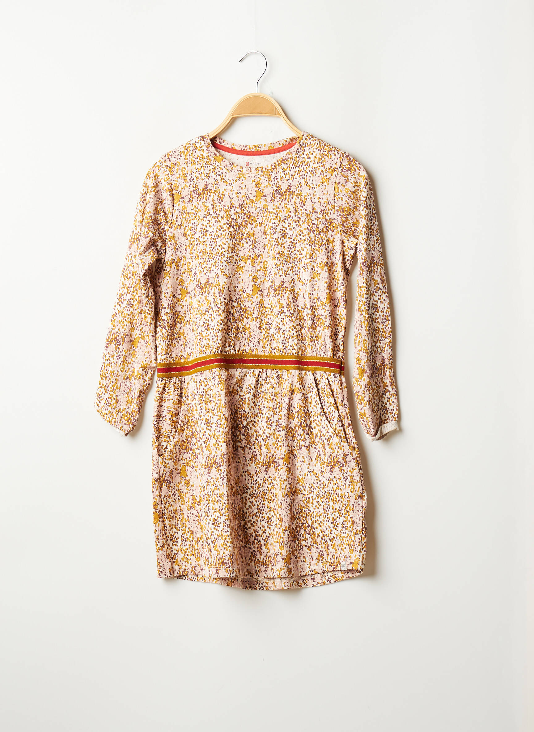 Noppies Robes Mi Longues Fille couleur beige