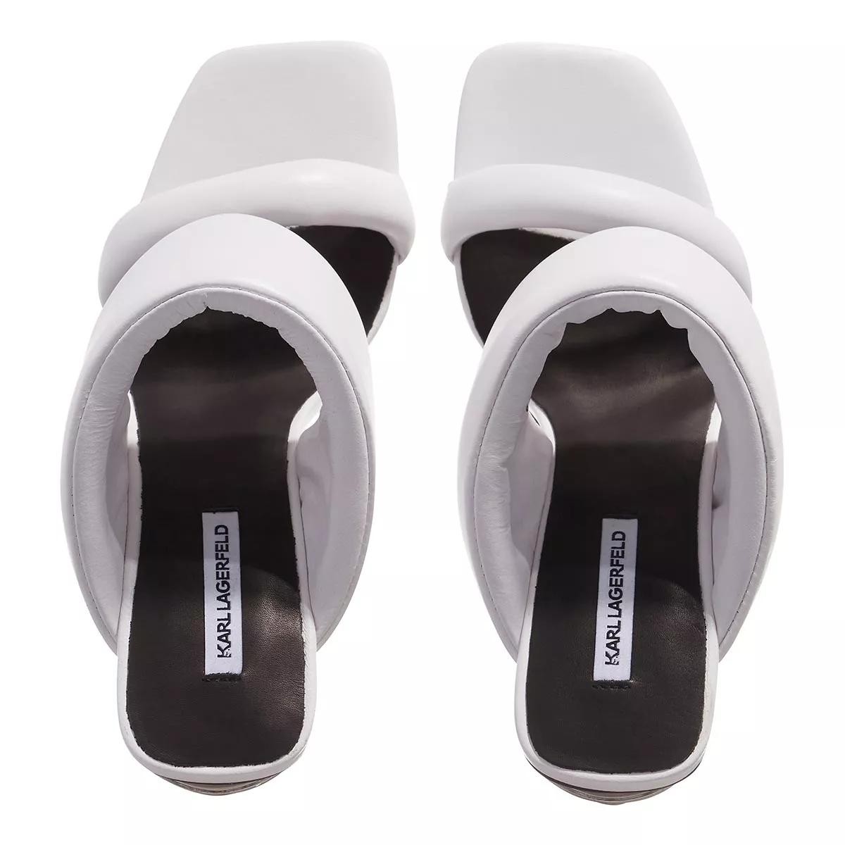 LAGERFELD Pantoletten weiss Mule