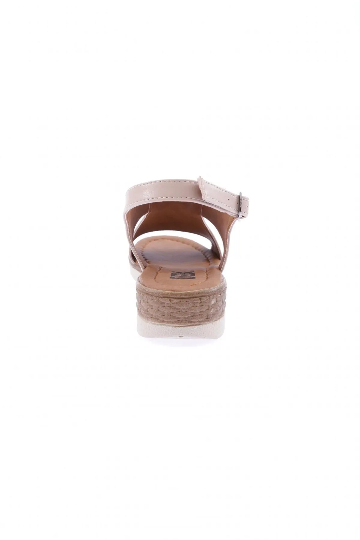 DGN  706-23y Nude Damen Sandalen - T-Riemen, Knöchelriemen