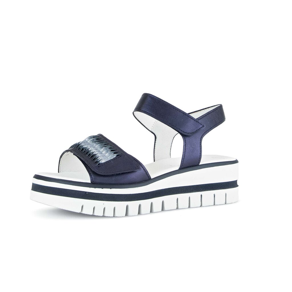 Gabor fashion Riemchensandale blau