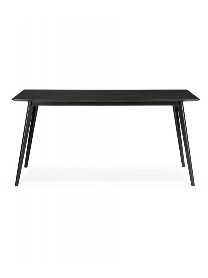 KADIMA DESIGN Designer Esstisch Barista | Moderner Schreibtisch für Büro in Schwarz günstig kaufen 180 x 90 x 75 cm
