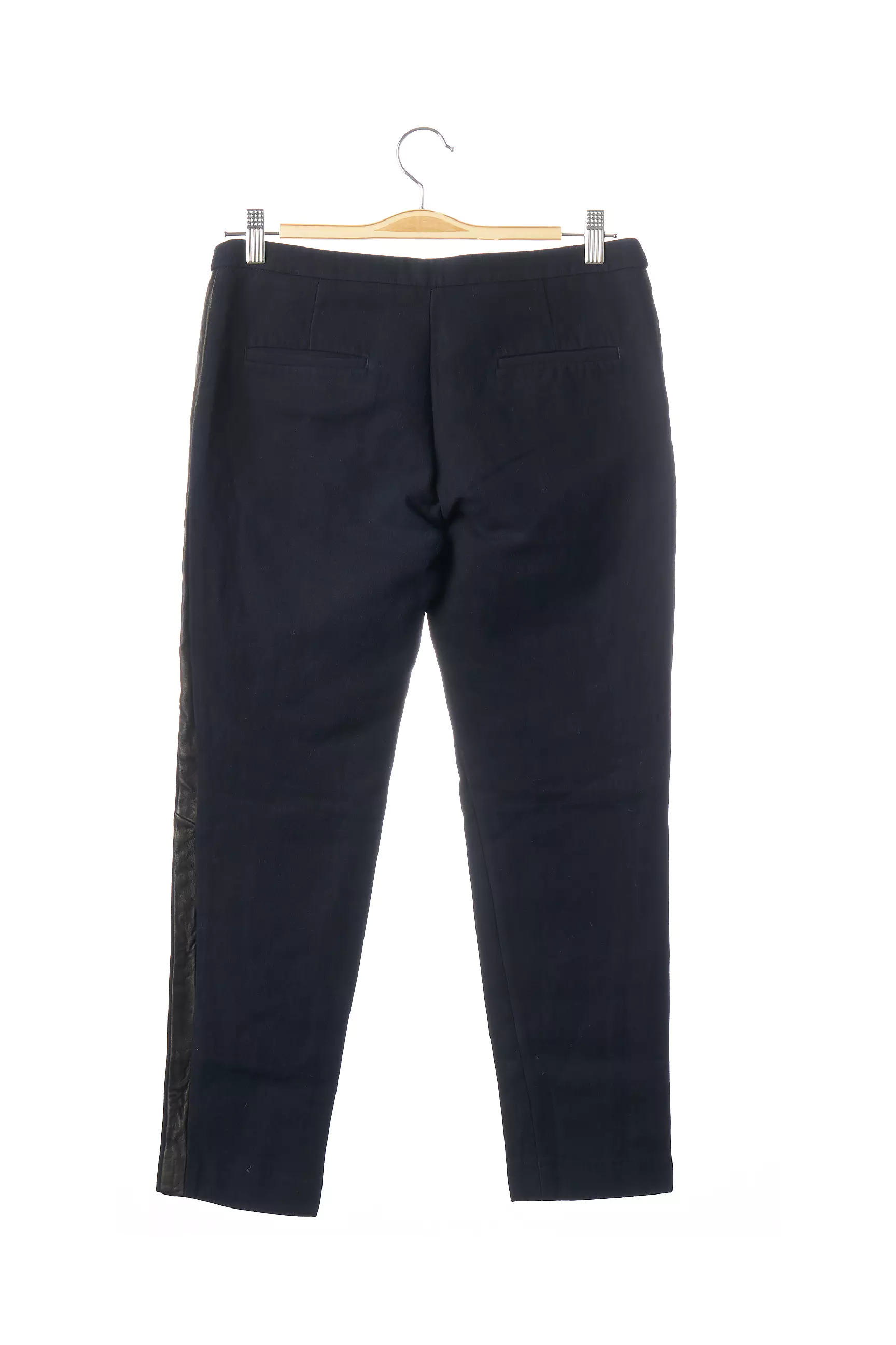 Sandro Pantalon7 8 Femme couleur bleu