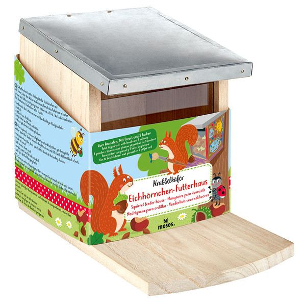 KRABBELKÄFER EICHHÖRNCHEN-FUTTERHAUS Kinder