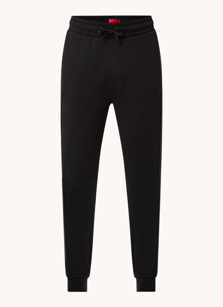 Pantaloni de trening de culoare asortată cu logo-ul HUGO BOSS