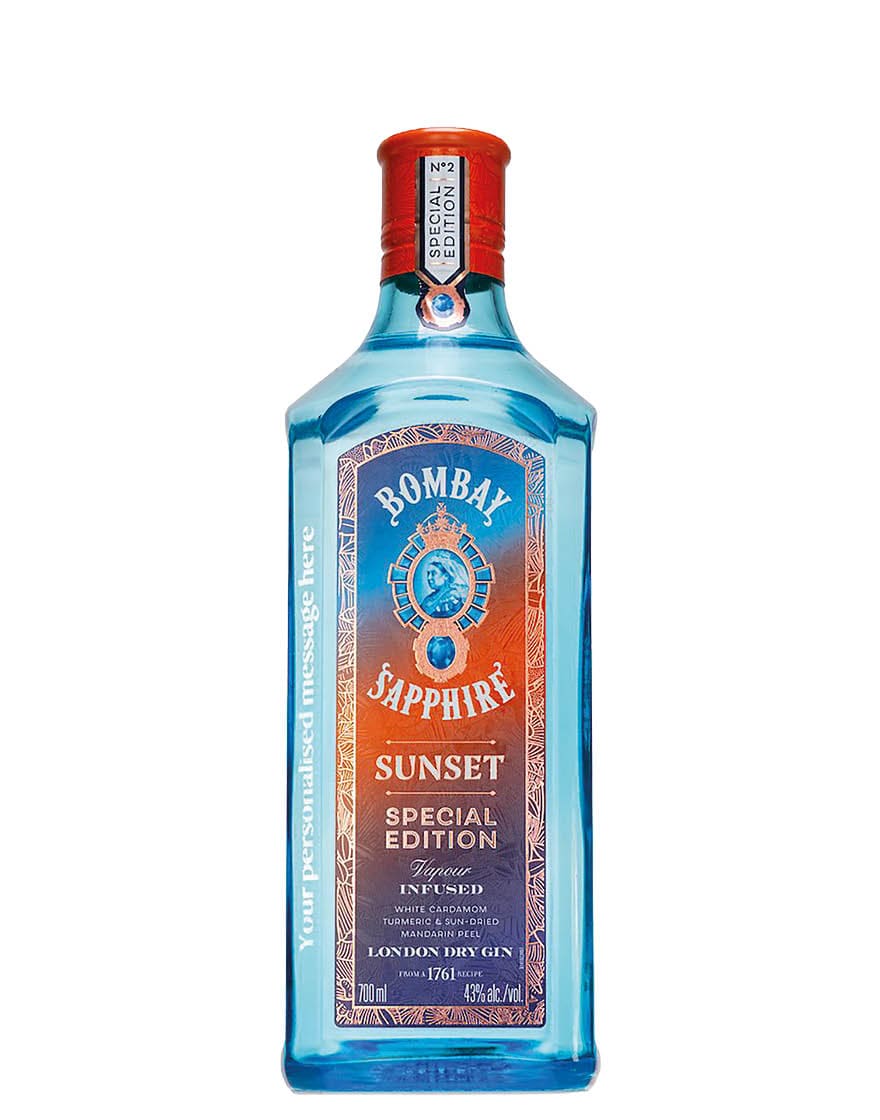 Sunset Special Edition London Dry Gin Bombay Sapphire 0,7 ℓ
