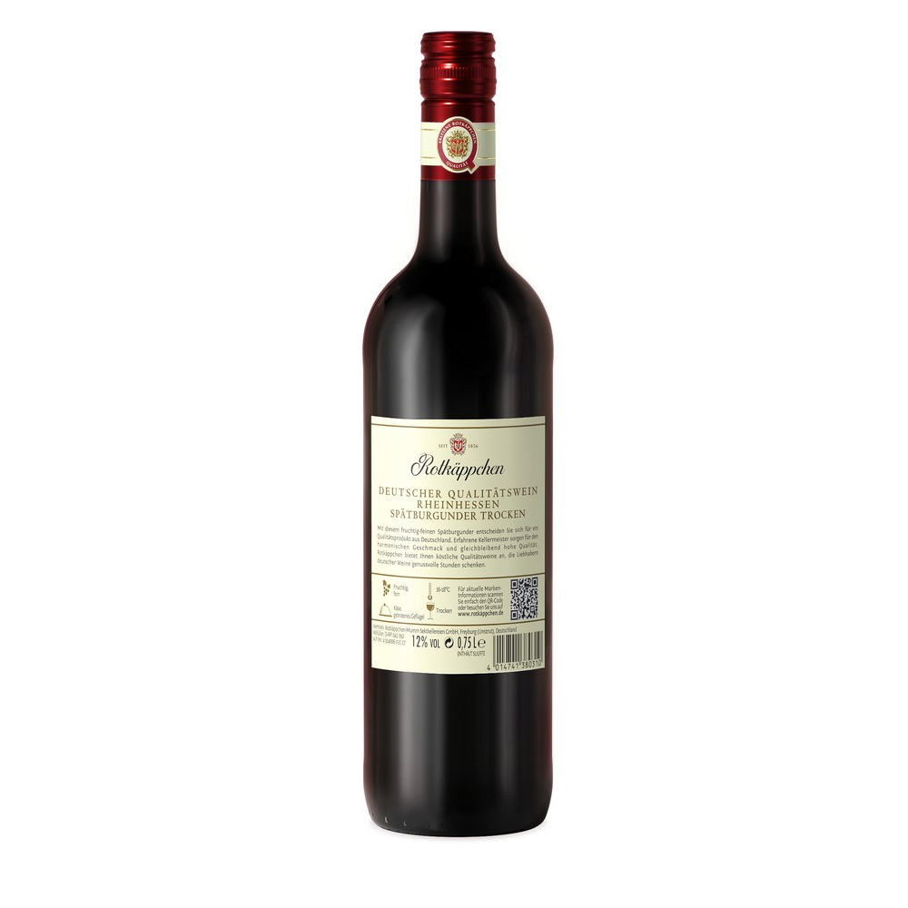 Rotkäppchen Rotwein Spätburgunder trocken