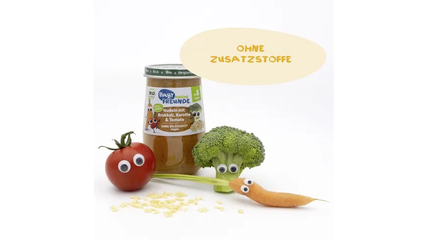 Freche Freunde Bio Vollkornnudeln mit Gemüse 190 g