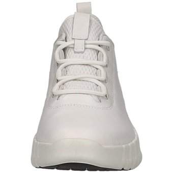 Ecco Gruuv W White Sneaker in weiß