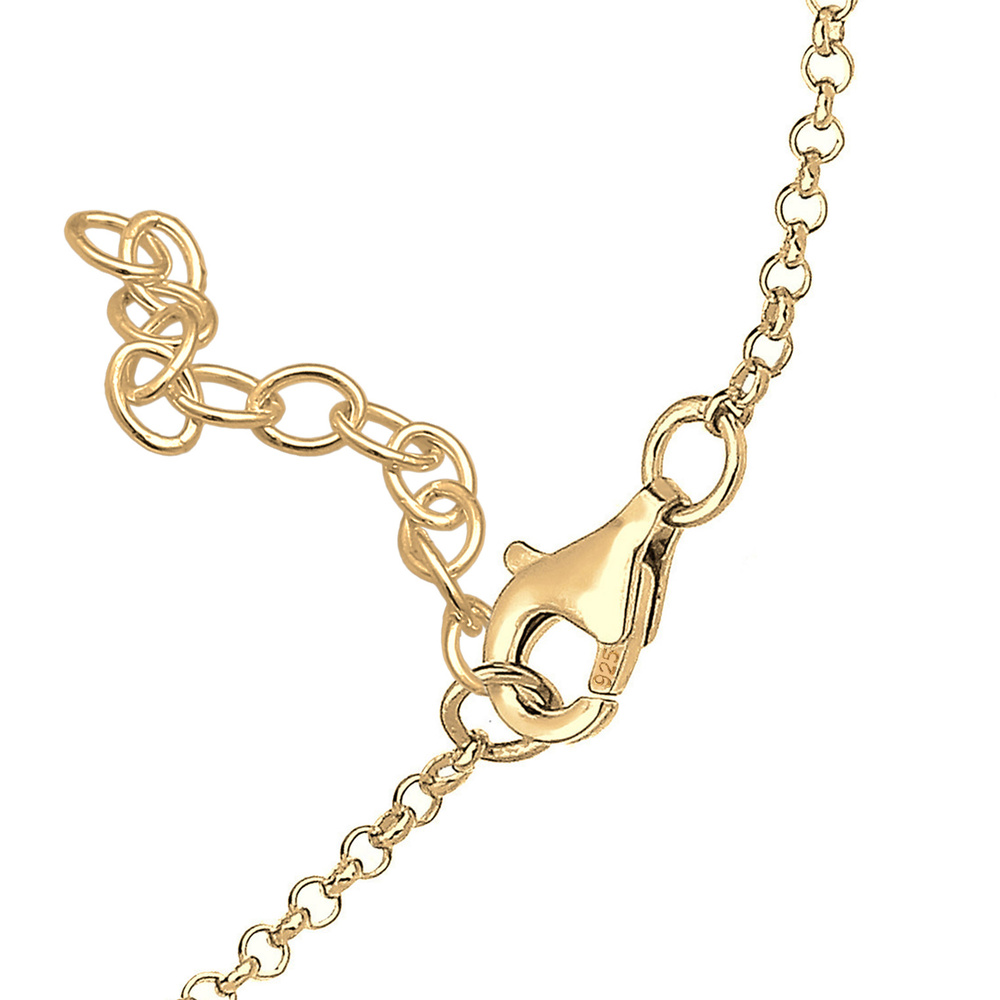 Elli Elli Bracelet Femmes pendentif plume Festival Boho Basic en argent sterling 925 Bracelet
