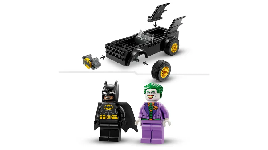 LEGO DC 76264 Verfolgungsjagd im Batmobile: Batman vs. Joker