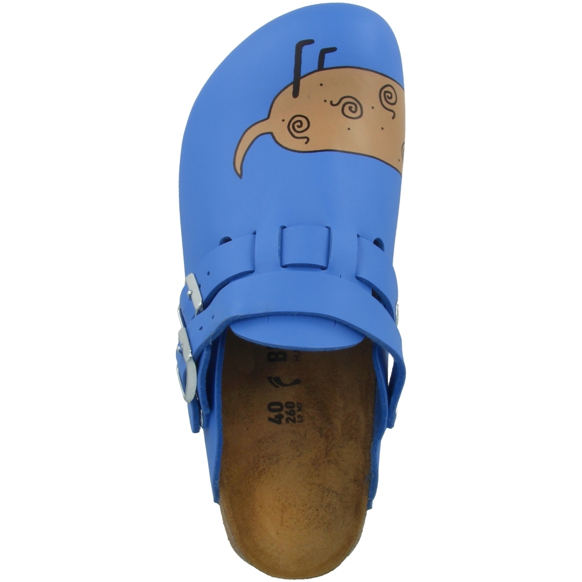 Birkenstock Kay Clogs blau