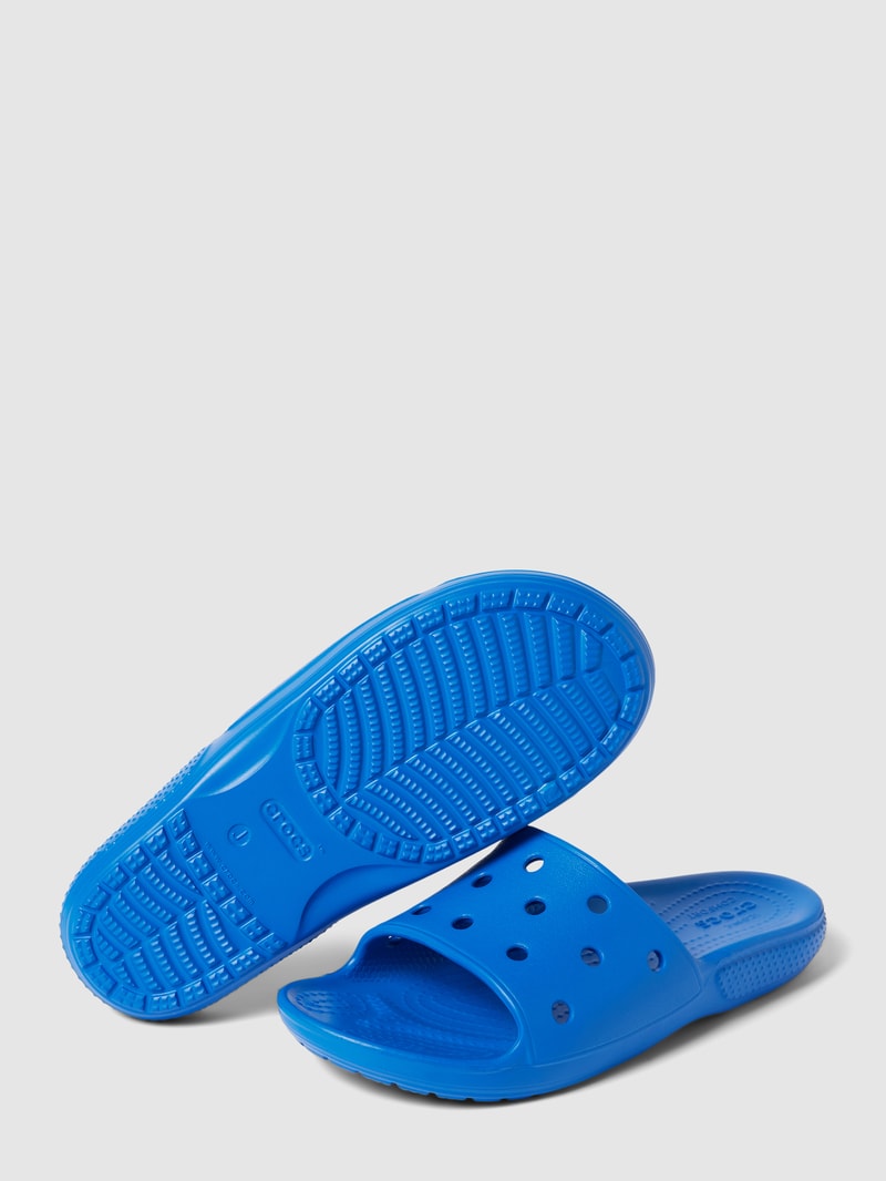 Slides mit Schaumpolster Modell 'Classic' in blau