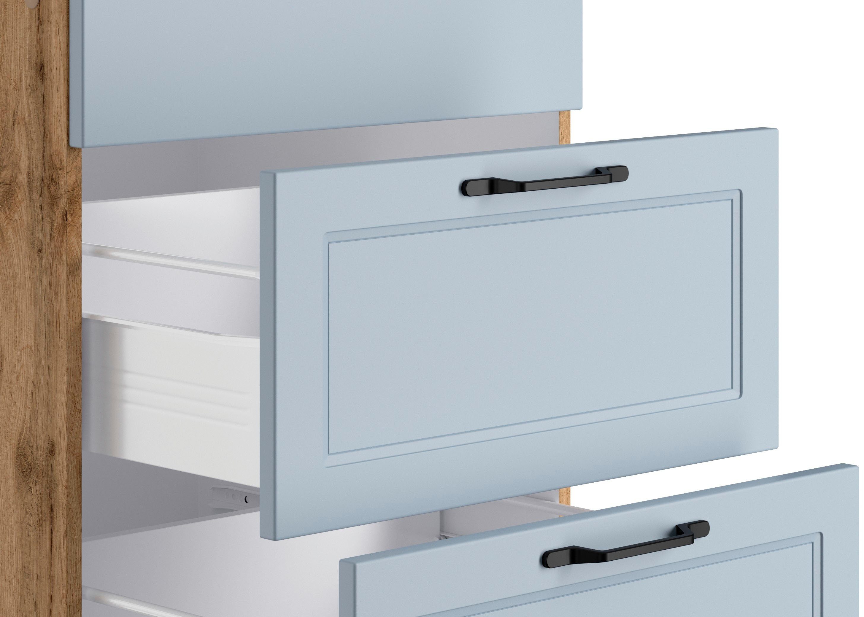 HELD MÖBEL Küche Lana, Stellbreite 240/300 cm, wahlweise mit E-Geräten