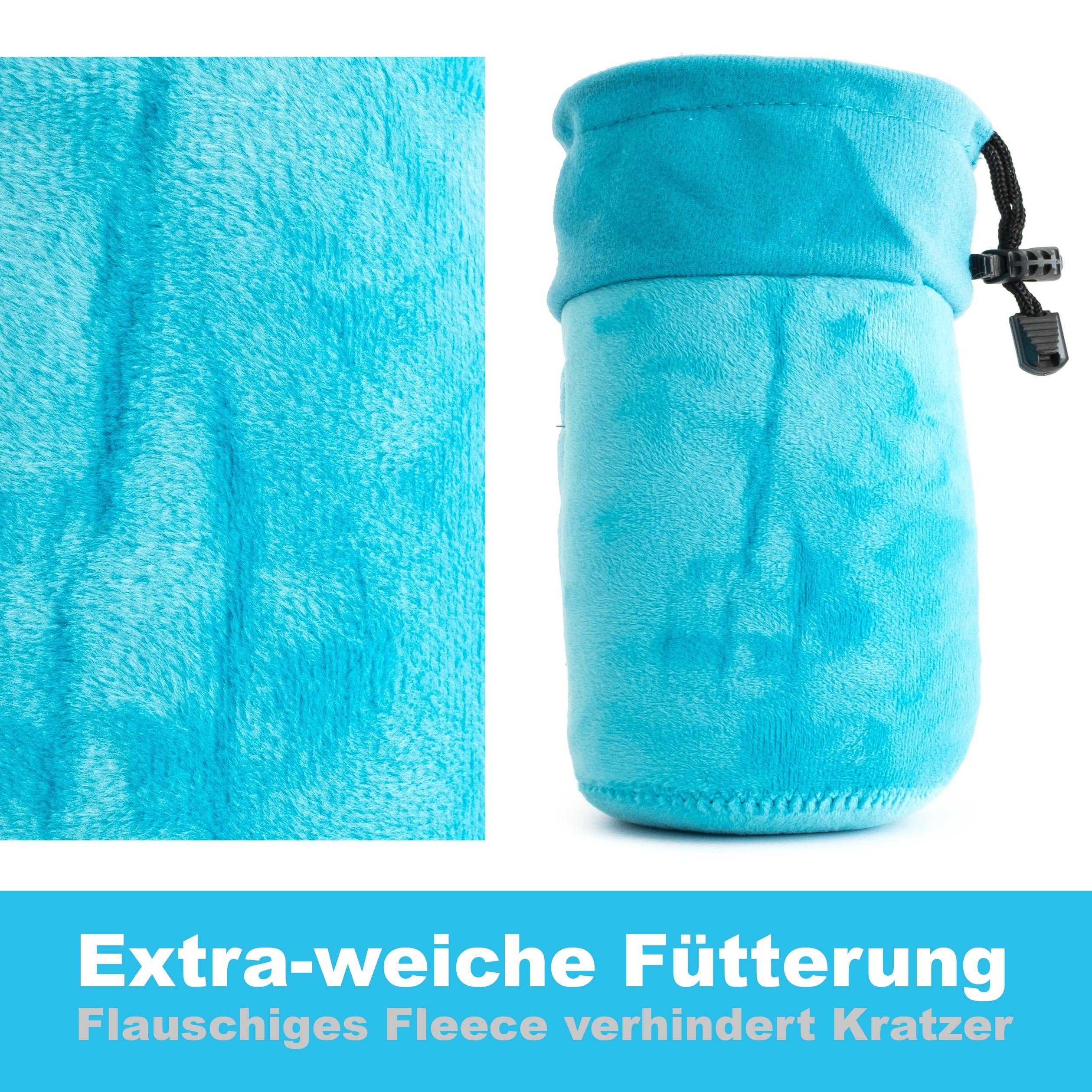 Lens-Aid Kameratasche Neopren Objektivbeutel mit Fleece-Fütterung als Set oder einzeln Objektivtasche BZW. Köcher als Schutz für Objektiv, Blitz, Monitor, Kamera-Zubehör