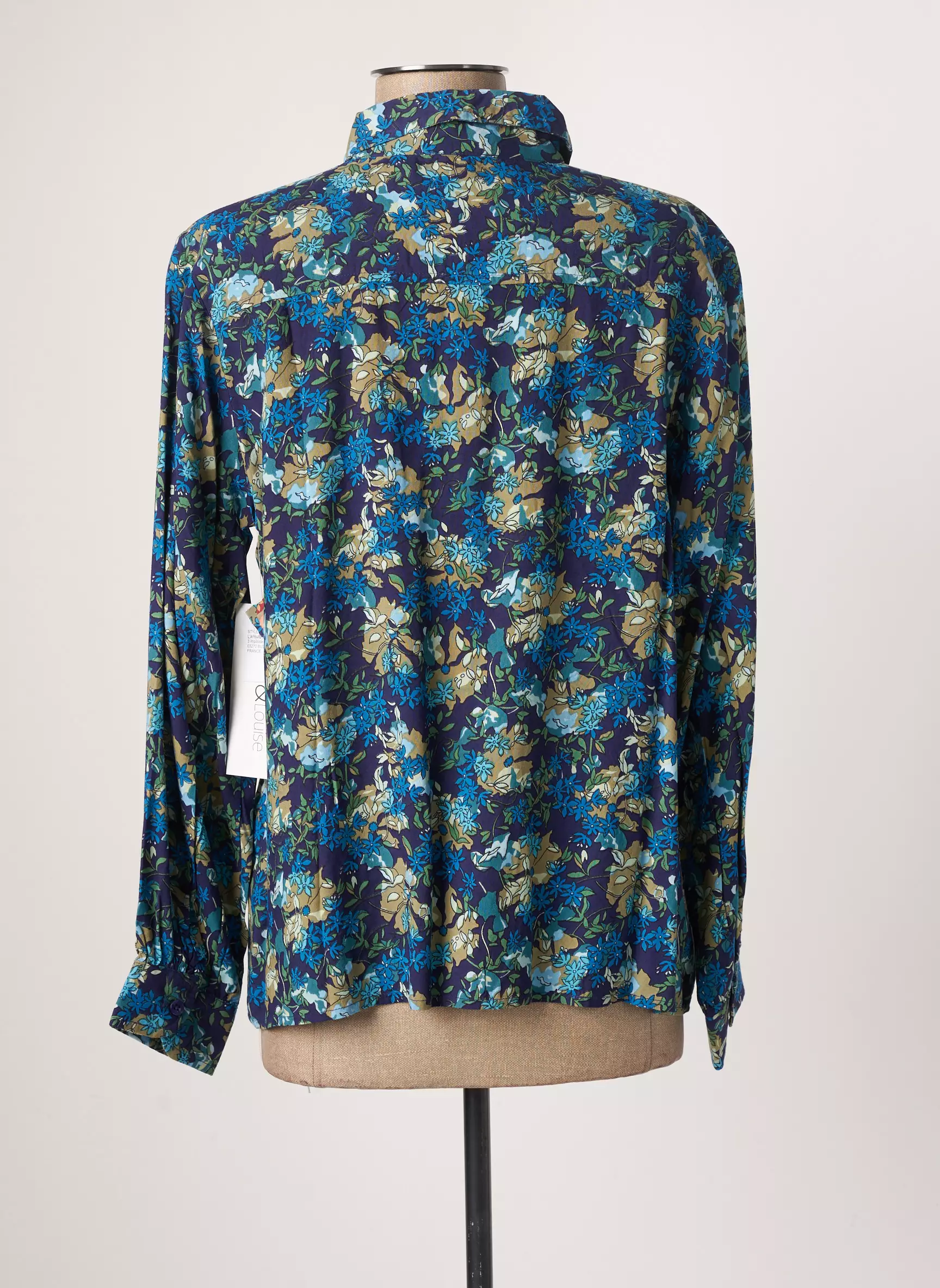 Agathe   Louise Chemisiers Femme couleur bleu