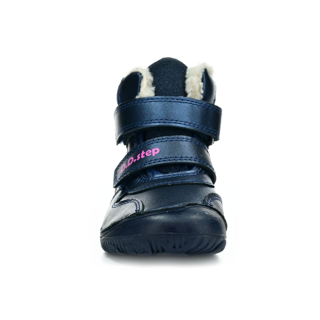 D.D.Step W073-42814B Royal Blue Winterbarfußschuhe