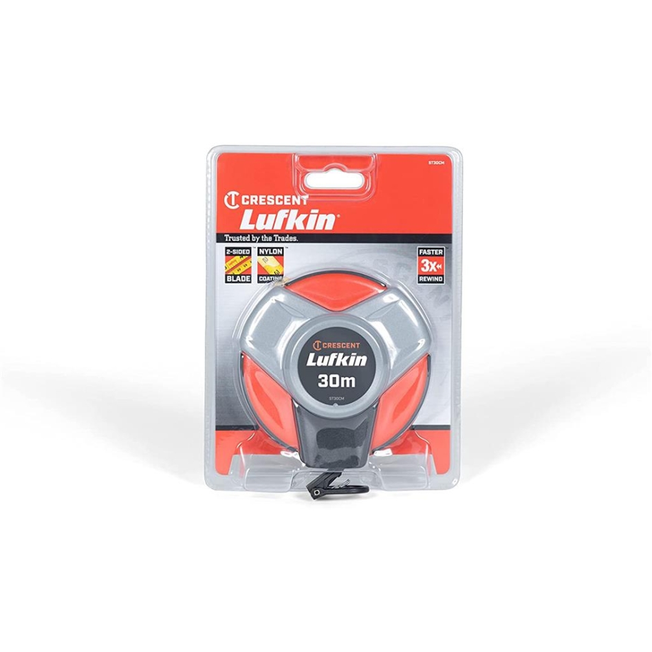Fita métrica especial Lufkin ST30CM da série LS, longa, 10 mm x 30 m