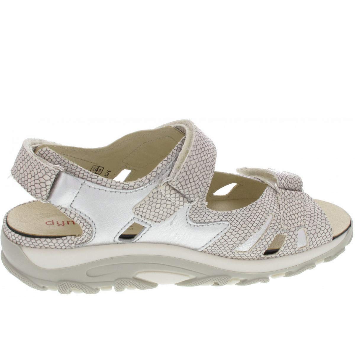 WALDLÄUFER Klassische Sandalen silber Hanni