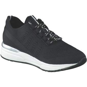 Tom Tailor Schnürsneaker in schwarz