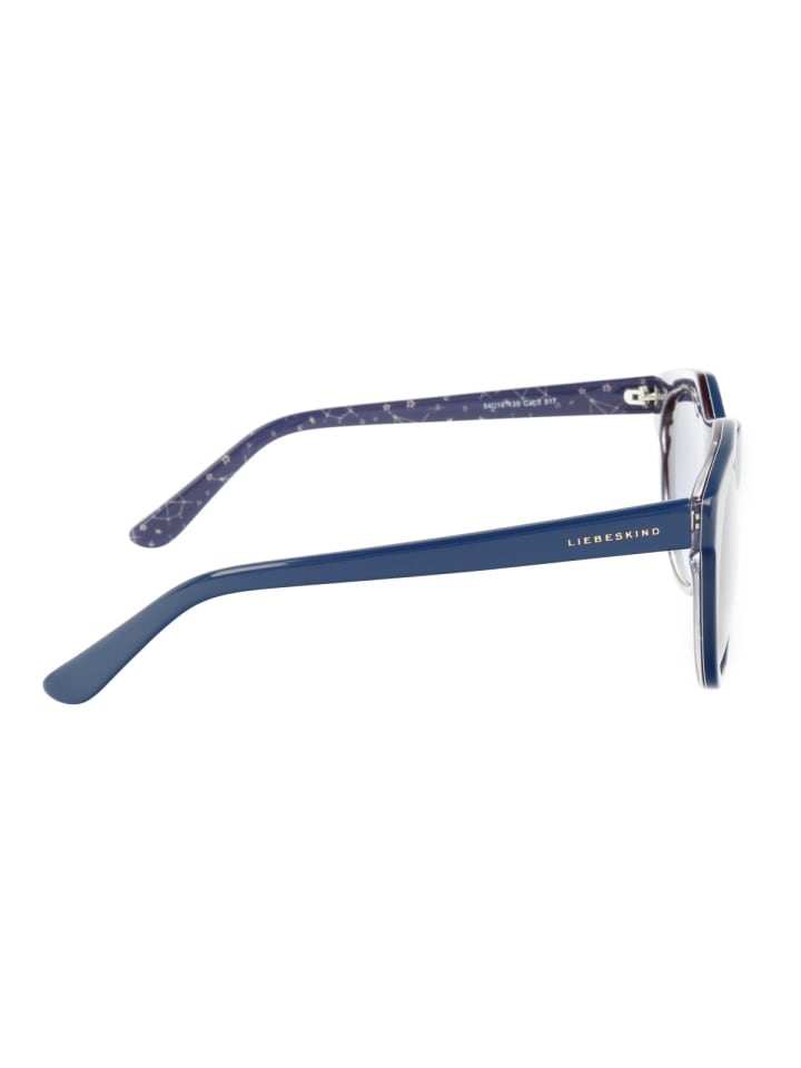 LIEBESKIND BERLIN Sonnenbrille in Blau günstig kaufen onesize