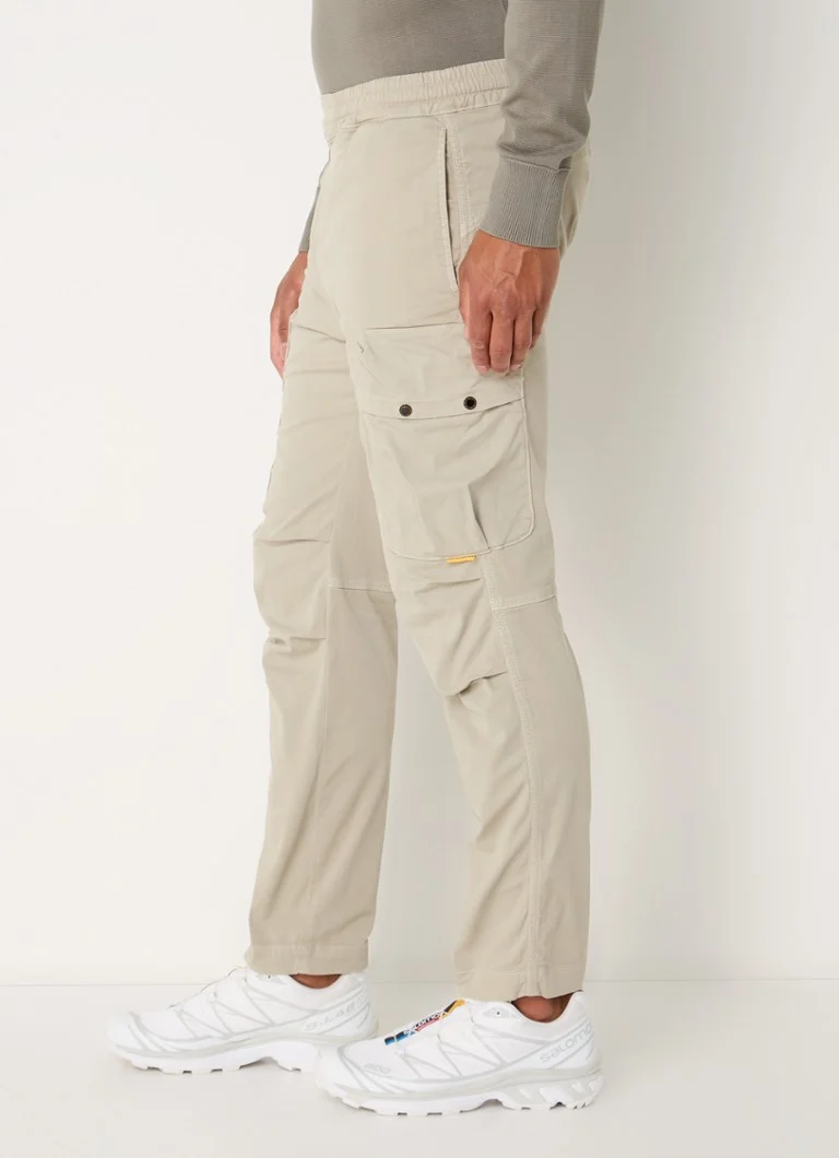 Pantaloni cargo Parajumpers Elroy Affusolati cu curea tip cartofi