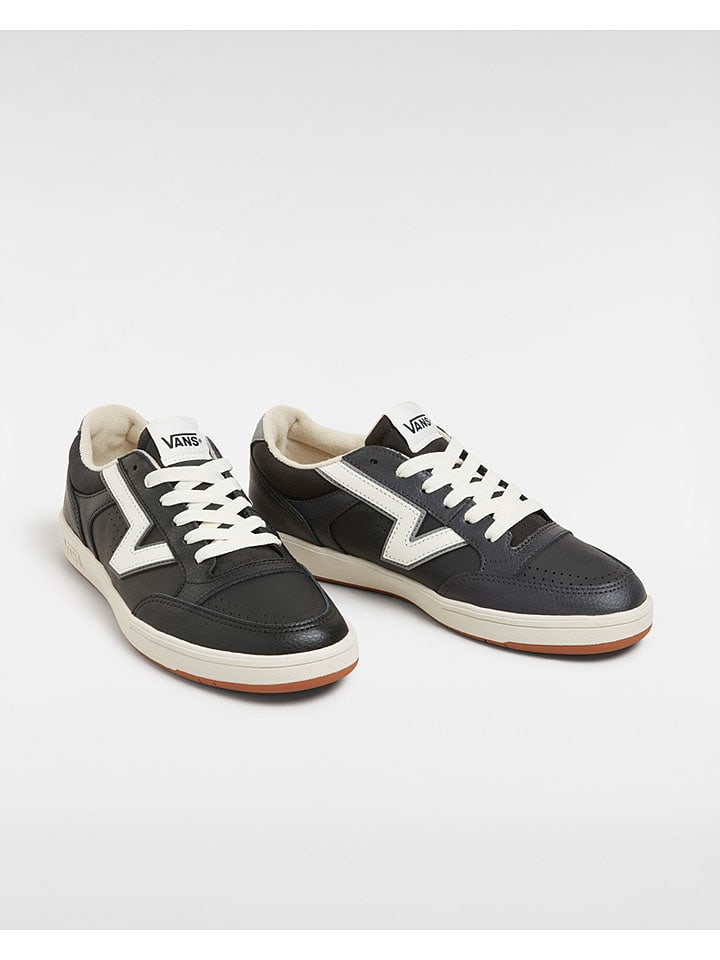 Vans Leder-Sneakers in Schwarz günstig kaufen