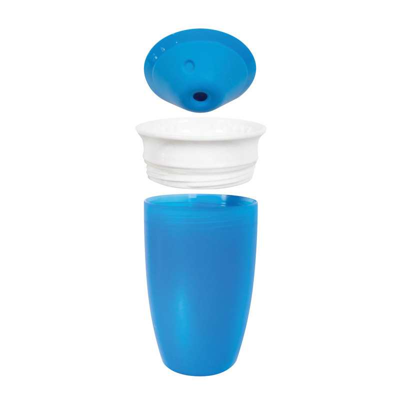 Tasse miracle 360° 12 mois et + bleu Munchkin