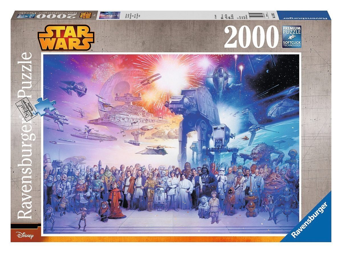 Ravensburger Puzzle , Star Wars Universum, 2000 Puzzleteile, Made in Germany, FSC® - schützt Wald - weltweit