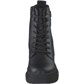 s.Oliver Schnür Boots in schwarz