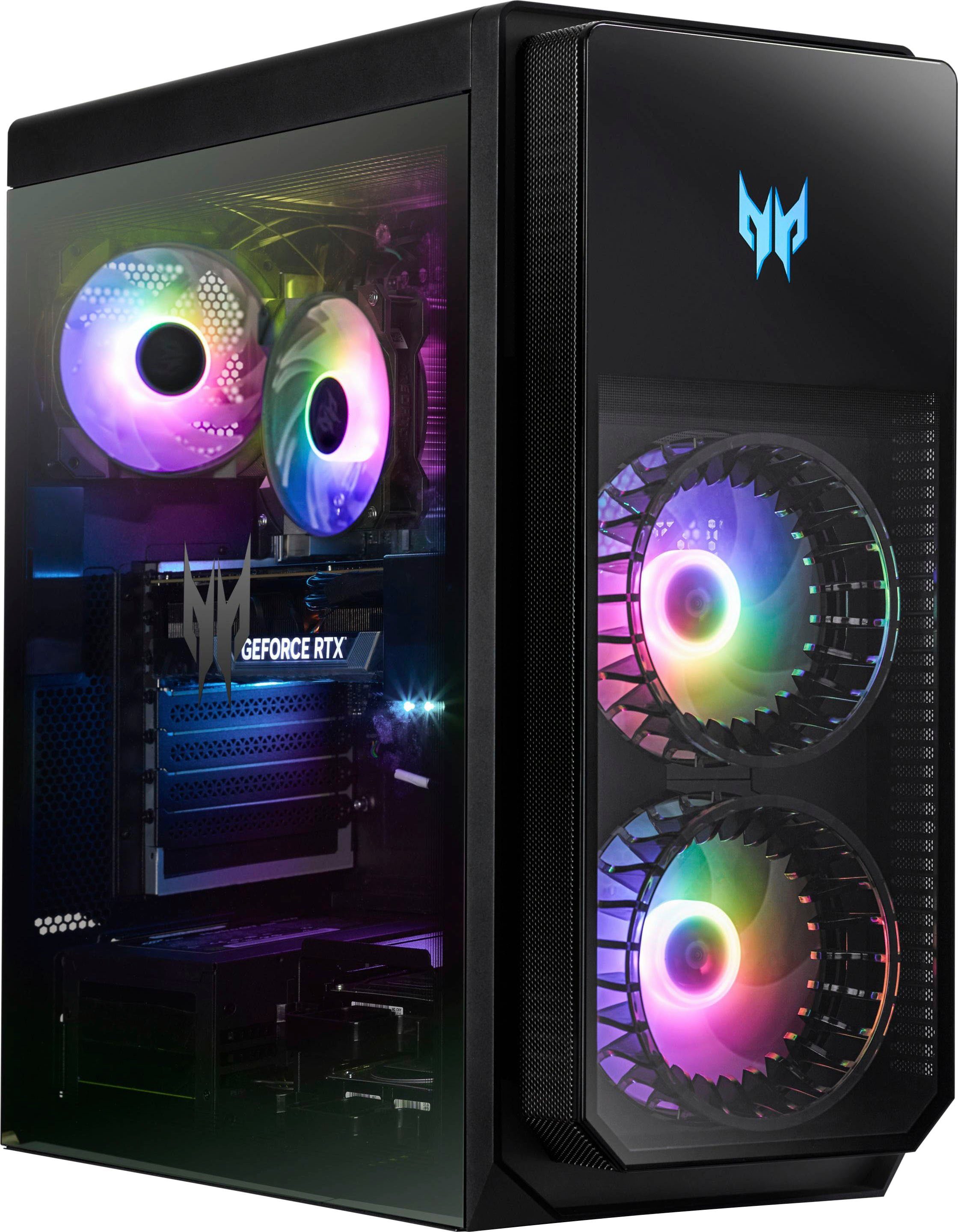 Acer Predator Orion 5000 Gaming-PC (Intel® Core i7 13700F, GeForce® RTX™ 3080, 32 GB RAM, 2000 GB HDD, 1000 GB SSD, Luftkühlung)