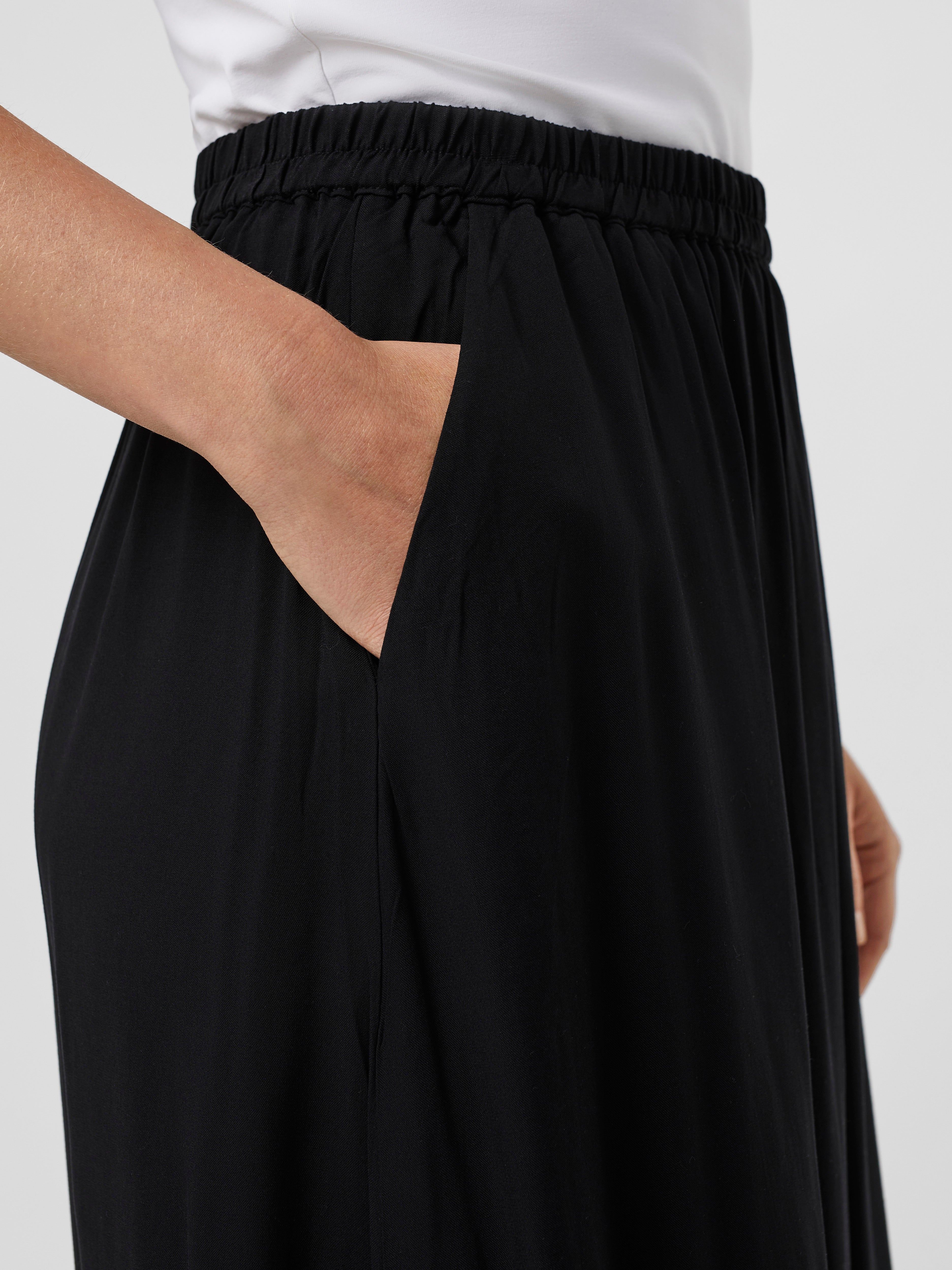 VMEASY Hohe Taille Langer Rock