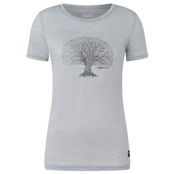super.natural - Women's Tree of Knowledge Tee - Merinoshirt