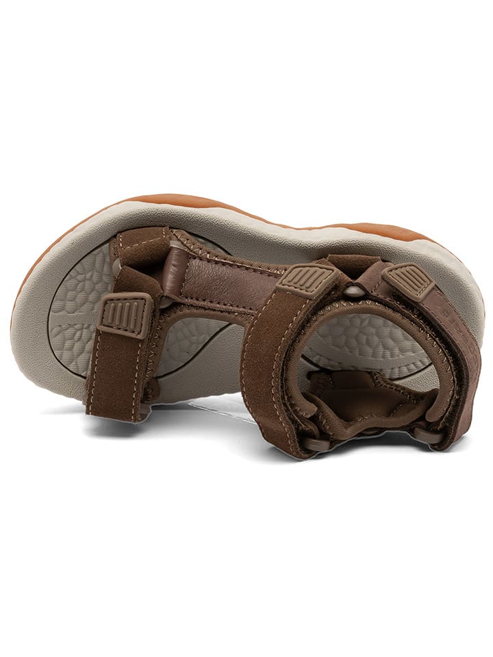 bisgaard Leder-Sandalen in Braun günstig kaufen