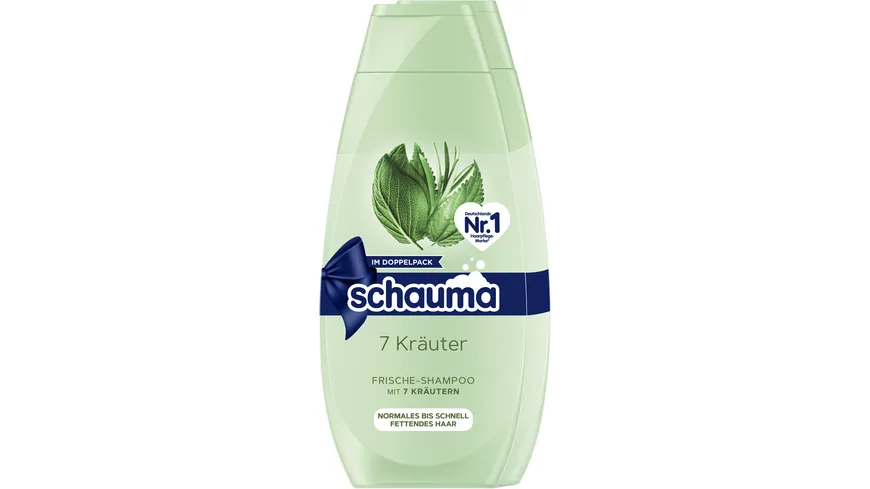 SCHAUMA Shampoo 7 Kräuter 2x400ml 800 ml