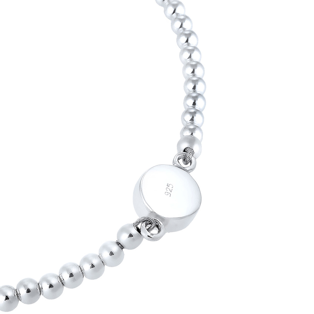 Elli Elli Bracelet Pierre de lune balle Bracelet Femme  (925/1000) Argent Bracelet