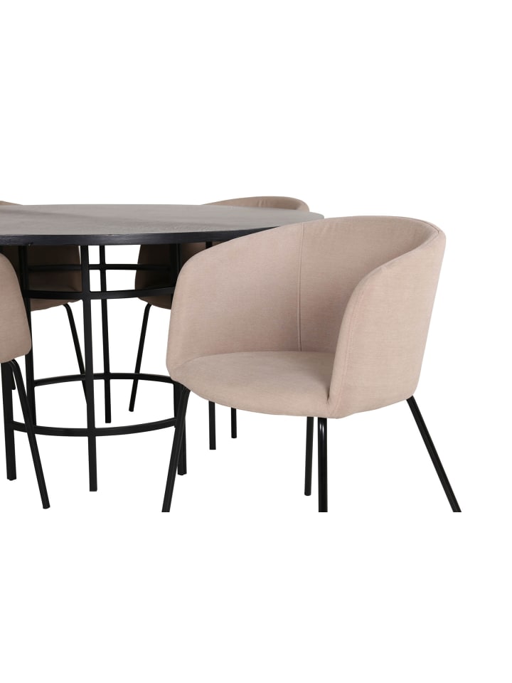 ebuy24 Essgruppe Copenhagen 1 Khaki 140 x 140 cm günstig kaufen onesize