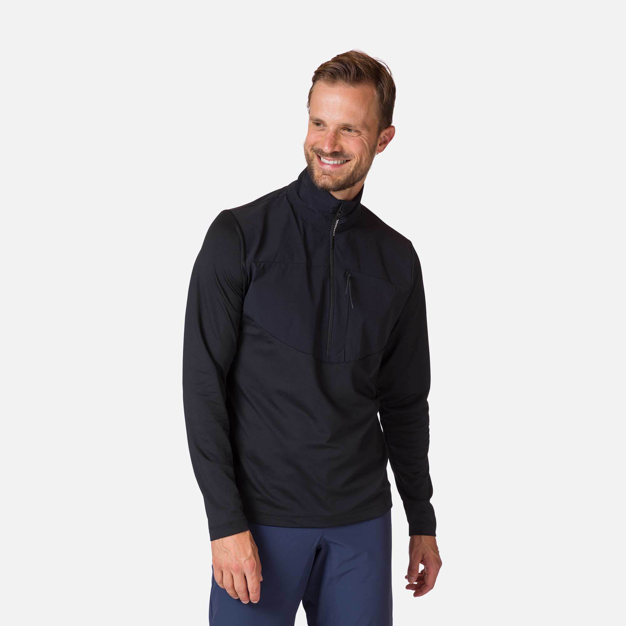 Couche intermédiaire semi-zippé homme