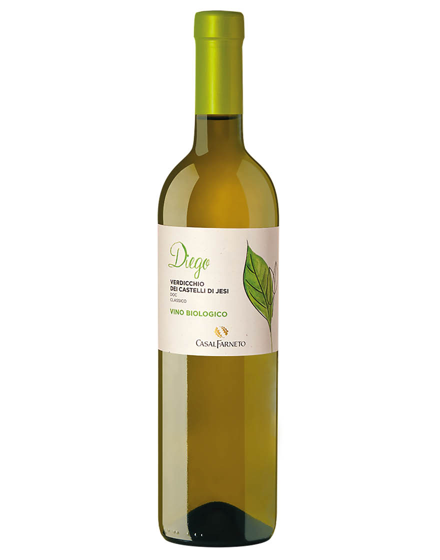 Verdicchio dei Castelli di Jesi Classico DOC Diego 2022 Casalfarneto 0,75 ℓ