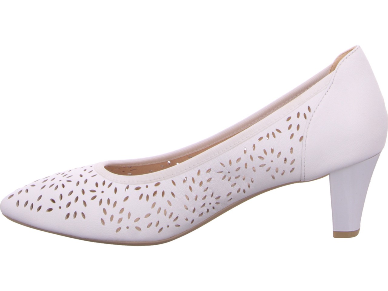 CAPRICE Modische Pumps weiss